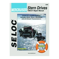 SELOC Motorhåndbok - Mercruiser inboard Mod: 1992-00 (se tabell)